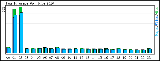 Hourly usage
