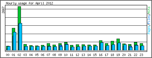 Hourly usage