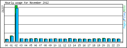 Hourly usage