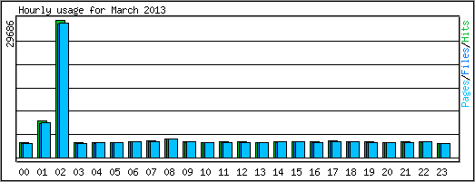Hourly usage