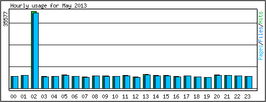 Hourly usage