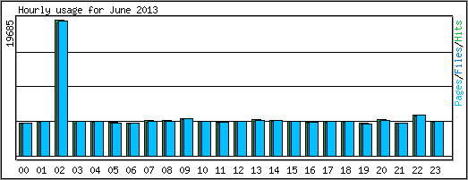 Hourly usage