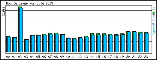 Hourly usage