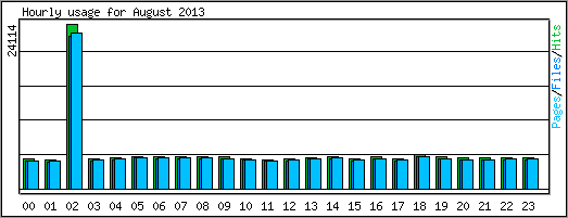 Hourly usage