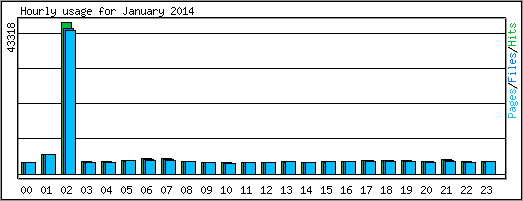 Hourly usage