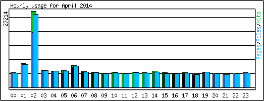 Hourly usage