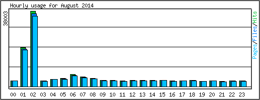 Hourly usage
