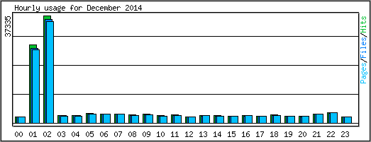 Hourly usage