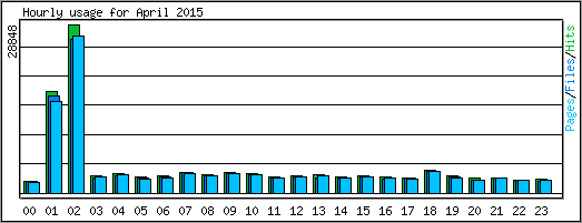 Hourly usage