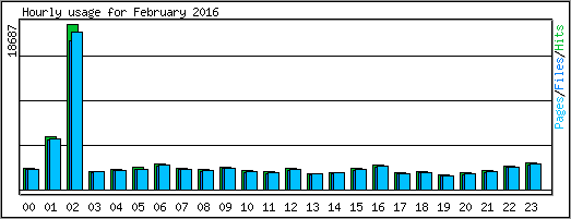 Hourly usage