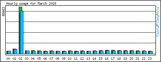 Hourly usage